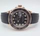 2015 Replica Rolex yacht master watch Rose gold rubber strap (1)_th.jpg